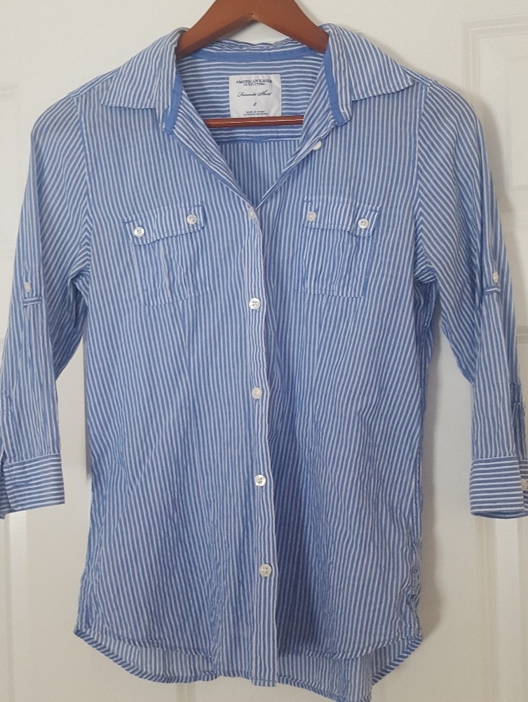 《american eagle》 button down shirt